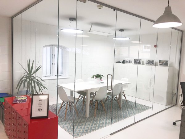 Frameless Glass Pivot Door