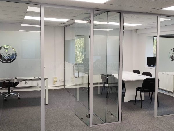 Adaptive Reliable Management Systems (Eastleigh, Hampshire): Glass Office Pods Using Laminated Acoustic Glass