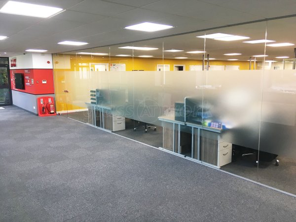 LNS Turbo UK Ltd (Barnsley, South Yorkshire): Glass Partition Interior Office Wall