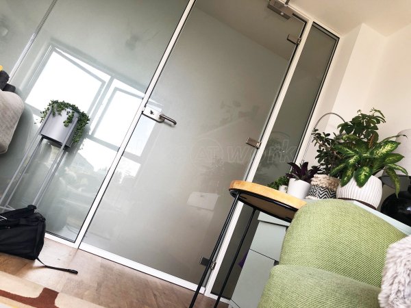 Frameless Single Glazed Glass Partitions
