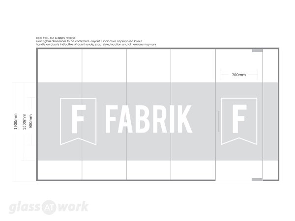 Fabrik (Benfleet, Essex): Glass Office Partitioning