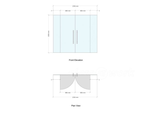 Greenslade Taylor Hunt (Barnstaple, Devon): Toughened Glass Double Doors