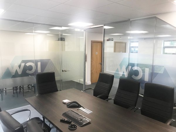 Frameless Double Glazed Glass Partitions