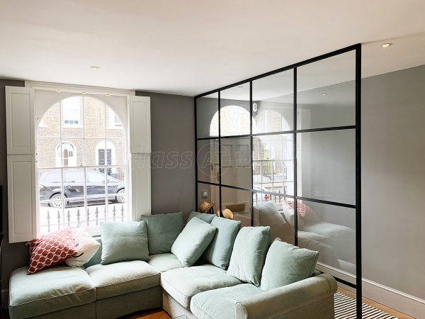 T-Bar Single Glazed Glass Partitions