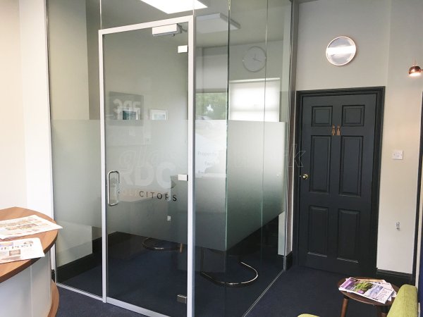RDC Solicitors (Ilkley, West Yorkshire): Laminated Acoustic Glass Office Pod