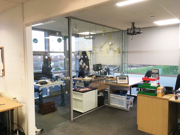 Winchester Science Centre (Winchester, Hampshire): Acoustic/Soundproofing Glass Partition