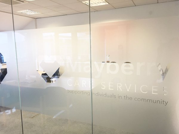 Mayberry Care Services (Aston, Birmingham): Glass Office Walls With Soundproofing