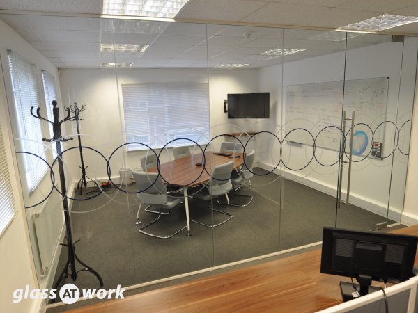 Vilicom (Reading, Berkshire): Glass Office Partition