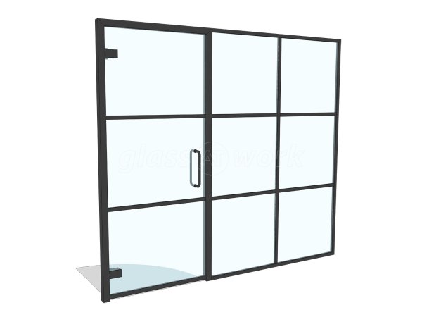 Wine Room (Beverley, East Riding of Yorkshire): T-Bar Wine Room Glass Partition and Door