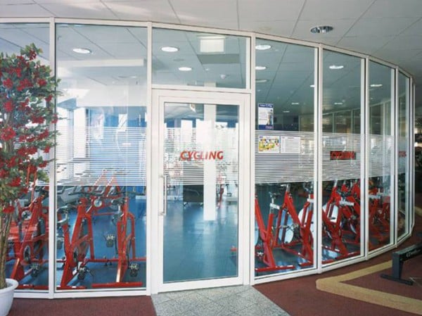 60/00 Fire Rated Steel Framed Glass Partitioning