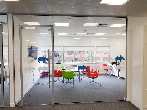 Twogether Creative Ltd (Marlow, Buckinghamshire): Large Glass Office Partitioning Fitout