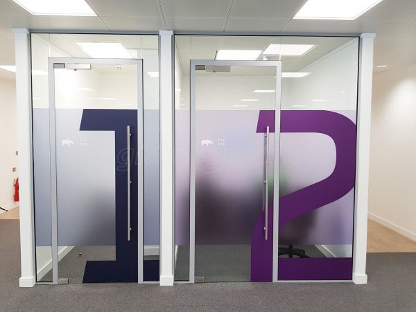 Twogether Creative Ltd (Marlow, Buckinghamshire): Large Glass Office Partitioning Fitout