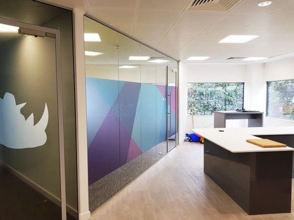 Twogether Creative Ltd (Marlow, Buckinghamshire): Large Glass Office Partitioning Fitout