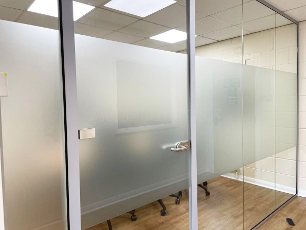 2468 Group (Southampton, Hampshire): Glass Office Installation With Acoustic Glazing