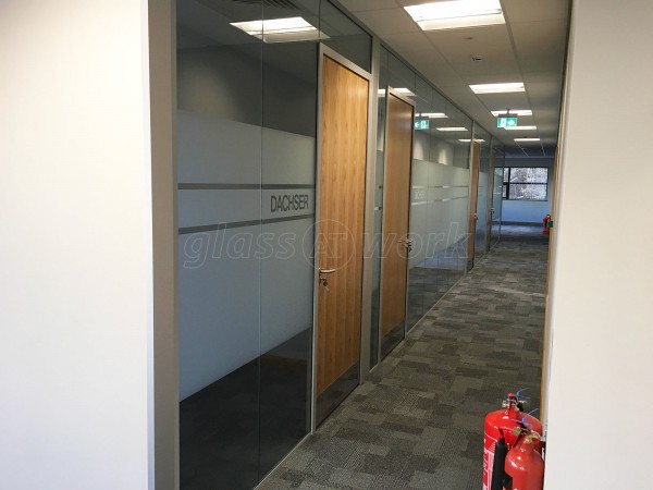 4Front Interiors Ltd (Northampton, Northamptonshire): New Glass Office Fit-Out With Soundproofing & Timber Doors