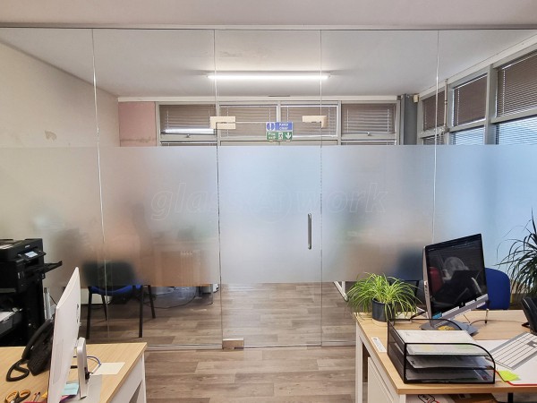 AMC Motorhomes (Hailsham, East Sussex): Glass Partition With Door and Overpanel