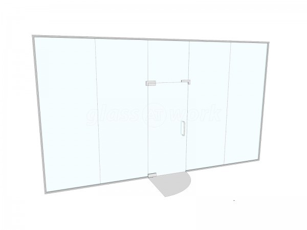 AMC Motorhomes (Hailsham, East Sussex): Glass Partition With Door and Overpanel