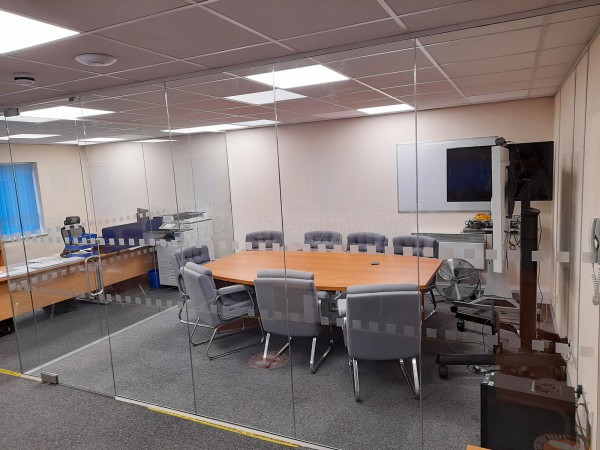 ASFD Ltd (Channock, Staffordshire): Frameless Glass Meeting Room and Office