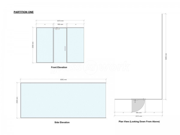 Abbey Glen Ltd (Sheffield, South Yorkshire): Frameless Glass Corner Office