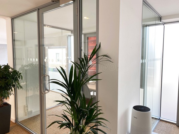 Asteros Advisers (Islington, London): Double Glazed Glass Partitions With Soundproof Glass