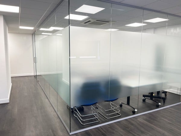 BHR University Hospitals NHS Trust (Romford, Essex): Glass Office Partitions With Acoustic Glazing