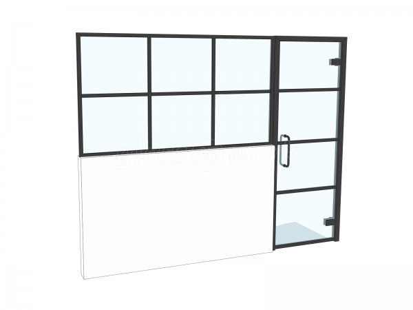 Bascomb and Drew Maintenance (Acton, London): T-Bar Grid Glazing Glass Walls and Doors