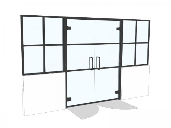 Bascomb and Drew Maintenance (Acton, London): T-Bar Grid Glazing Glass Walls and Doors