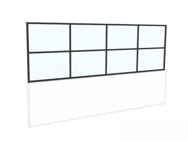 Bascomb and Drew Maintenance (Acton, London): T-Bar Grid Glazing Glass Walls and Doors