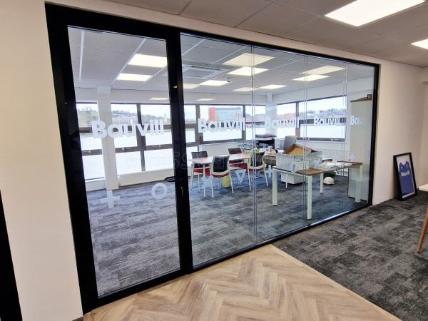 Bauvill (Rochester, Kent): Mixed T-Bar and Frameless Double Glazed Installation