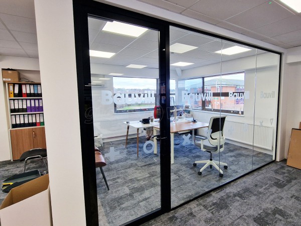 Bauvill (Rochester, Kent): Mixed T-Bar and Frameless Double Glazed Installation