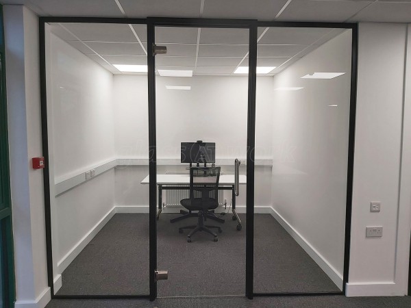 Baxter Environmental (Winchester, Hampshire): Acoustic Glass Office Partitions With Installation