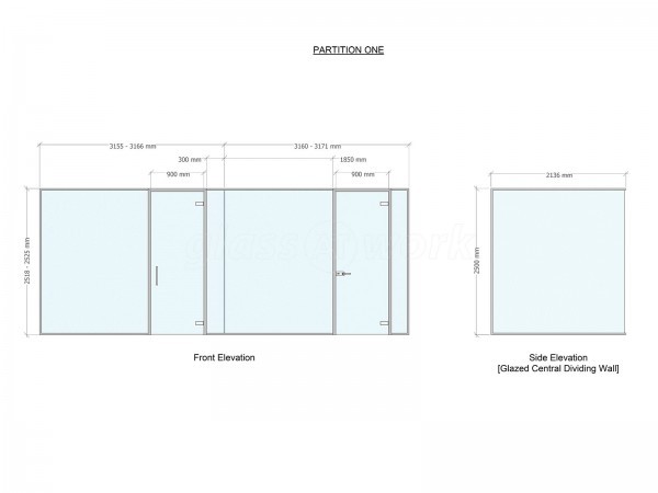 Begreen (Wales) Ltd (Haverfordwest, Pembrokeshire): Glass Office Partition Interiors With Soundproofing