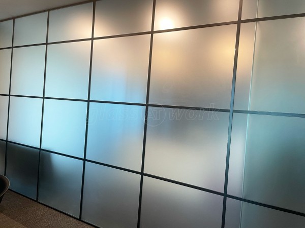 Beetham (Liverpool, Merseyside): T-Bar Aluminium Black Framed Glass Walls and Doors