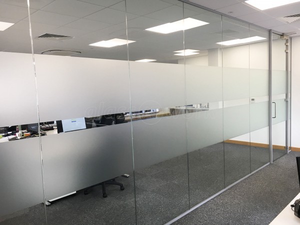 Breedon Consulting Ltd (Ashby de la Zouch, Leicestershire): Glass Office Wall And Door