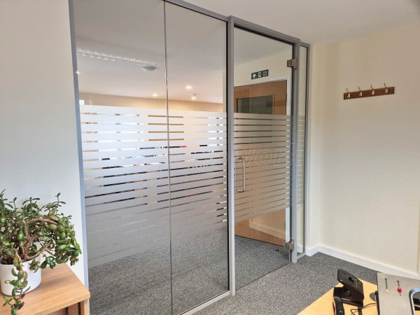 Bronsens Accountants (Witney, Oxfordshire): Glass Office Partition With Acoustic Glazing