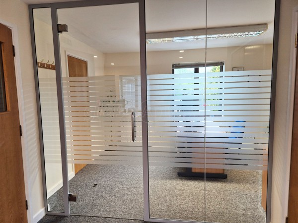 Bronsens Accountants (Witney, Oxfordshire): Glass Office Partition With Acoustic Glazing