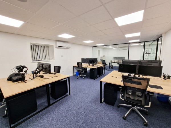 Burtons Medical Equipment (Tonbridge, Kent): Commercial Glass Office Installation