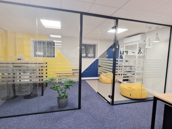 Burtons Medical Equipment (Tonbridge, Kent): Commercial Glass Office Installation
