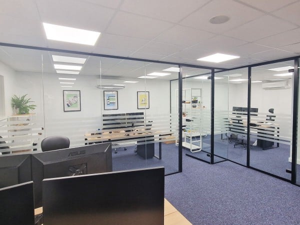 Burtons Medical Equipment (Tonbridge, Kent): Commercial Glass Office Installation