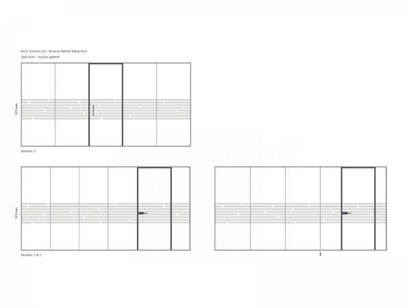 Burtons Medical Equipment (Tonbridge, Kent): Commercial Glass Office Installation