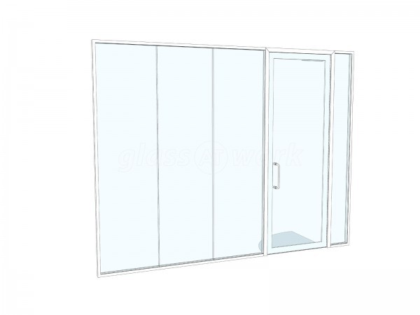 Chartered Society of Physiotherapy (Holborn, London): Double Glazed Glass Offices With Acoustic Glazing