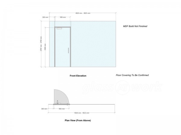 CWP Group (Henley-on-Thames, Oxfordshire): Office Glass Wall and Door With Soundproofing