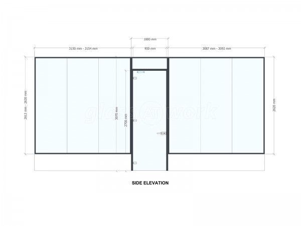 Carbon Rewind (Watford, Hertfordshire): Warehouse Glass Corner Office