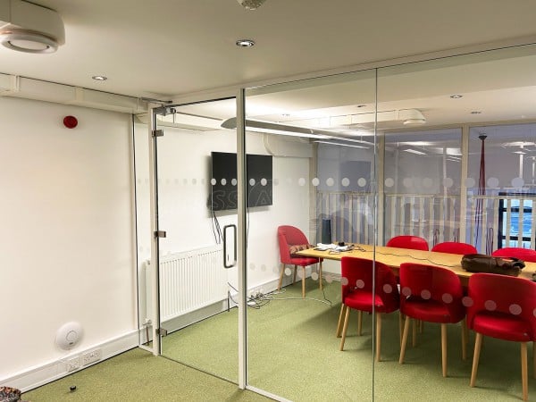 Cashel Travel (Edinburgh, Scotland): Acoustic Glass Office Screen and Door