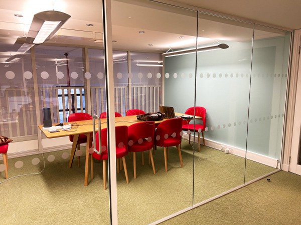 Cashel Travel (Edinburgh, Scotland): Acoustic Glass Office Screen and Door