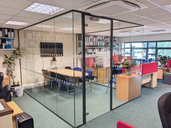 Cell Guidance Systems (Cambridge, Cambridgeshire): Three Sided Glass Meeting Room