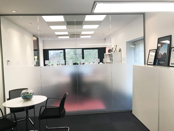 TRILUX Lighting Limited (Chelmsford, Essex): Glazed Office Partition Walls With Frosting