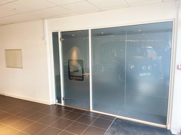 Clydesdale Group (Southampton, Hampshire): Commercial Glass Office Partition Installation