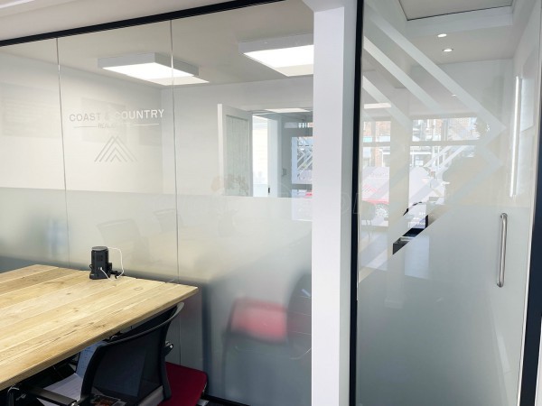 Coast & Country Real Estate (Worthing, West Sussex): Glass Office Wall and Door