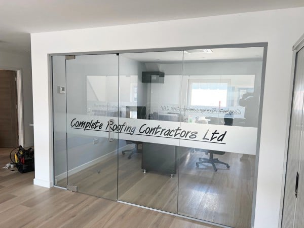 Complete Roofing Contractors Ltd  (Ramsgate, Kent): Glass Partition Office Fronts